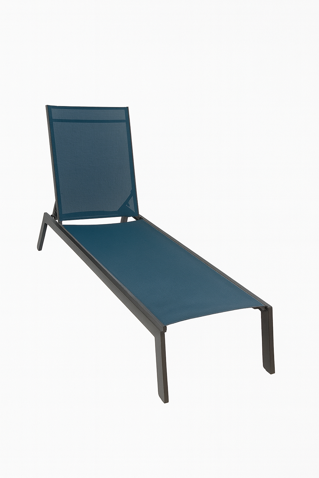 Black Outdoor Chaise Lounge (Clearance)