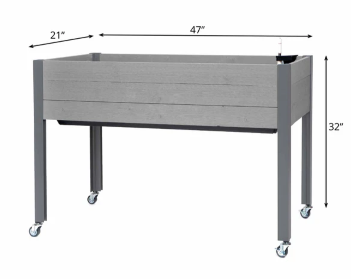 CedarCraft Self-Watering Elevated Spruce Planter (Clearance)