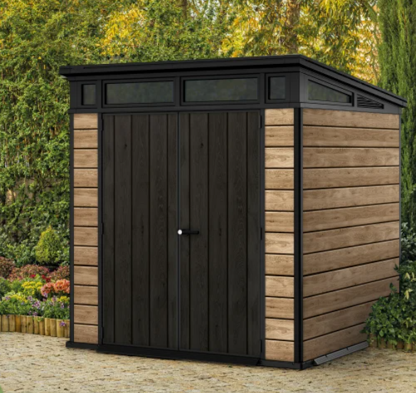Keter Ashwood 7 ft. x 7 ft. Shed