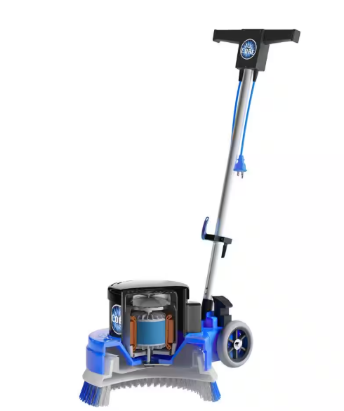 13 in. Core Heavy Duty Commercial Polisher Floor Buffer Machine with 5 Pads