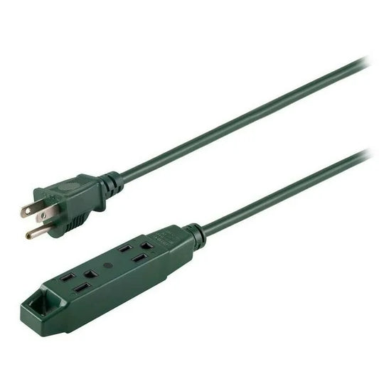 Jasco Grounded Outlets Extension Cords, 25' Length (3 Pack)
