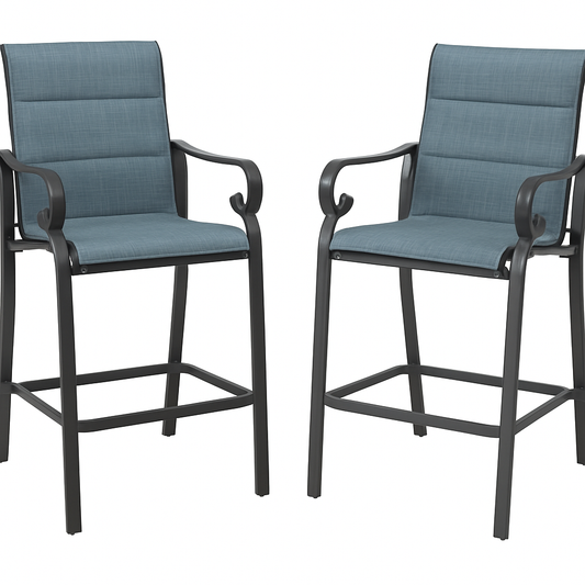 Crestridge 2 pack Steel Sling Stationary Balcony Set