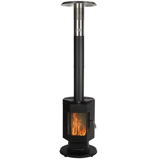 FlamePro 81”H Steel Patio Pellet Heater (Clearance)