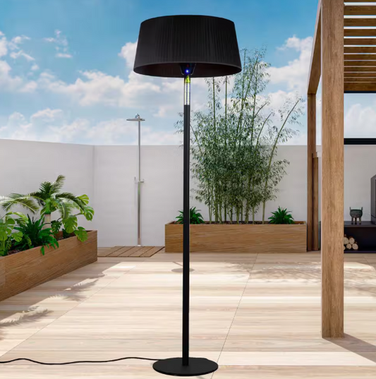 88.1 in. 1500-Watt Sol Indoor/Outdoor Electric Heater Plug-In Lamp