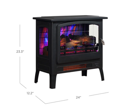 Infrared Electric Fireplace Stove Heater